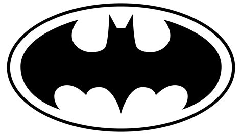 Batman Logo Outline Svg