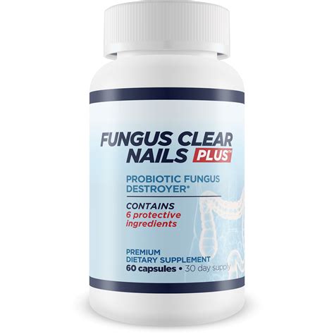 Fungus Clear Nails Plus Probiotic Fungus Destroyer 40 Billion Cfu