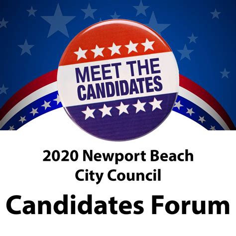 2020 Newport Beach City Council Candidates Forum Newport Beach