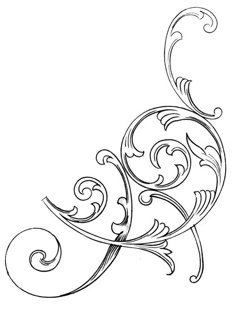 Scrollwork 0 Ideas About Scroll Design On Swirls Clip Art Wikiclipart