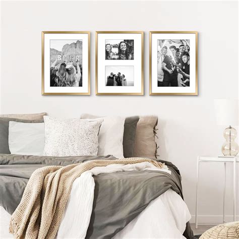Buy Artbyhannah 3 Piece 11x14 Inch Gold Gallery Wall Picture Frame Set