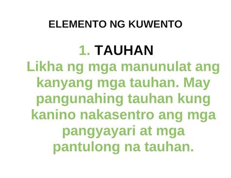 Docx Elemento Ng Maikling Kwento Dokumen Tips Vrogue