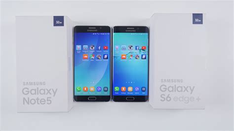 Samsung Galaxy Note 5 Vs Galaxy S6 Edge Plus Speed Test Youtube
