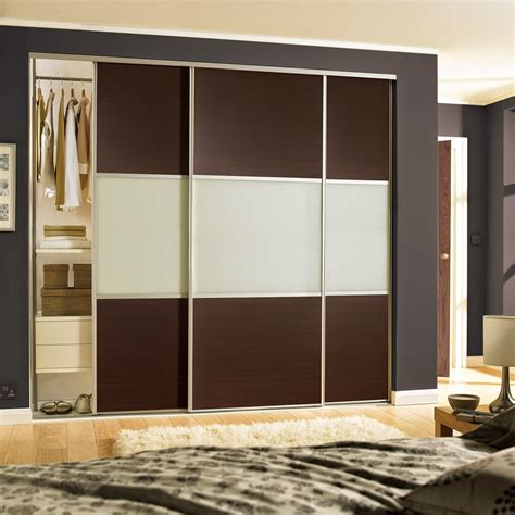Stock availability is updated every 20 minutes. Stylish 3 door sliding wardrobe with cream glass finish