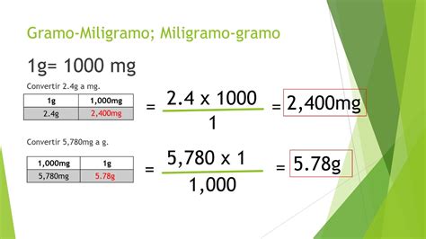 Transformar G Para Kg