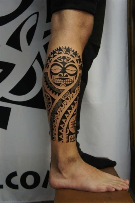 One of the placements of the tattoo is the calf. 49 Tribal Tattoos You Won't Regret Getting - Page 4 of 5 ...