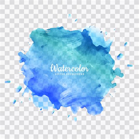 Blue Watercolor Splash Background 257552 Vector Art At Vecteezy