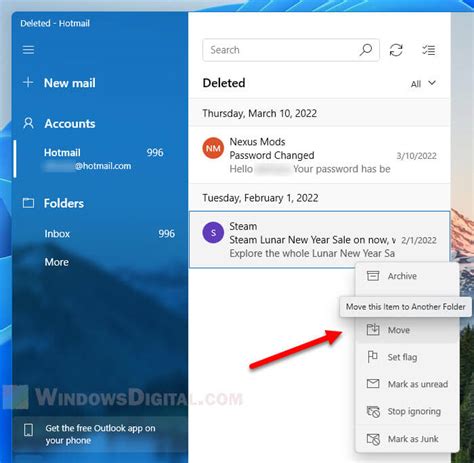 How To Recover Hotmail Deleted Email Gameclass18