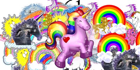 13 Gambar Wallpaper Hp Unicorn Rainbow Gambar Lucu Unik