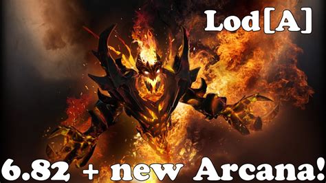 dota 2 lod[a] plays shadow fiend with new arcana 6 82 ranked match youtube