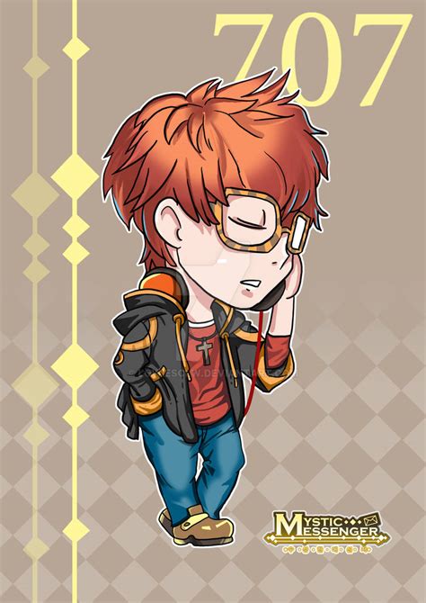 Mystic Messenger Seven Chibi Form By Lowiesclw On Deviantart
