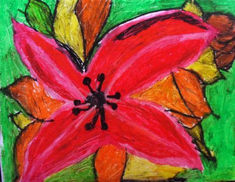 Seeking to find a personal visual language through which she could express her feelings and ideas, she began a series of abstract charcoal drawings in 1915 that represented a radical break with tradition and made okeeffe one of the very first american artists to practice pure abstraction. One of our students did a fabulous job interpreting ...