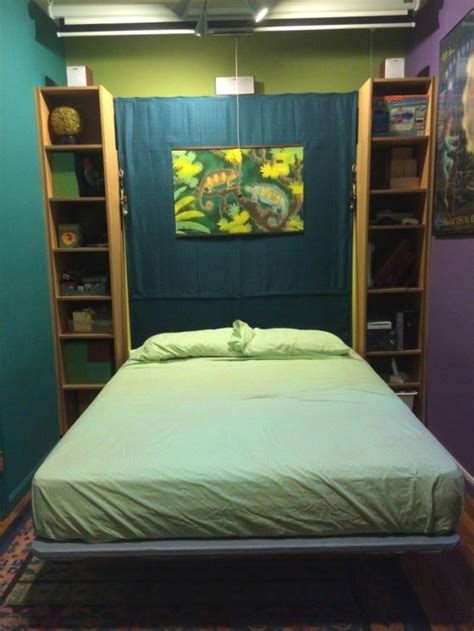BILLY Bookcases transform into Murphy Bed   IKEA Hackers