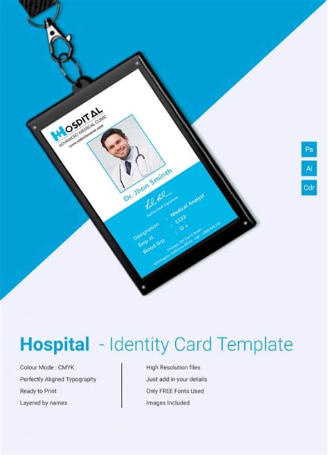 18 Id Card Templates Free Psd Documents Download Free And Premium