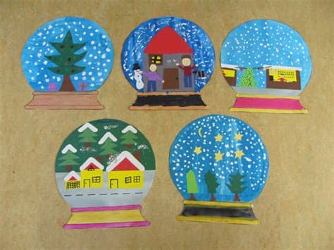 Die vier sonntage vor weihnachten sind der erste, der zweite, der dritte und der vierte advent. Schneekugeln als Kunstthema Mit einer fünften Klasse habe ...