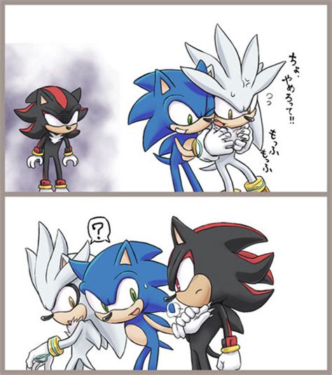 Sonic The Hedgehog Immagini Silver Vs Shadow Sonic Wallpaper And