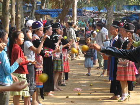 Laos Hmong Ball game | This is cool - Hmong new year, they h… | Flickr