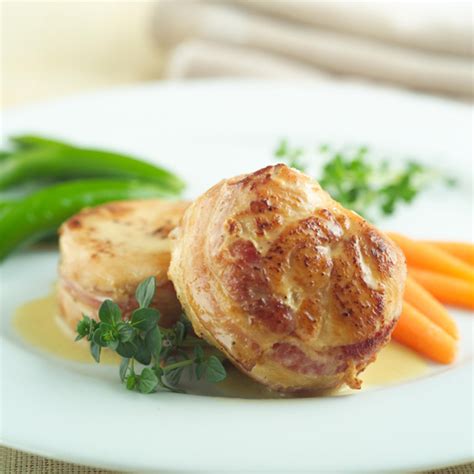 Place the whole chicken into the pan and top up with stock to cover if needed. How to make Chicken Tournedos | Manitoba Chicken
