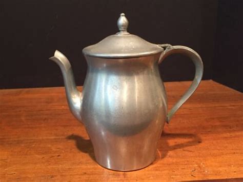 Vintage International Pewter Pitcher Teapot With Lid Ebay