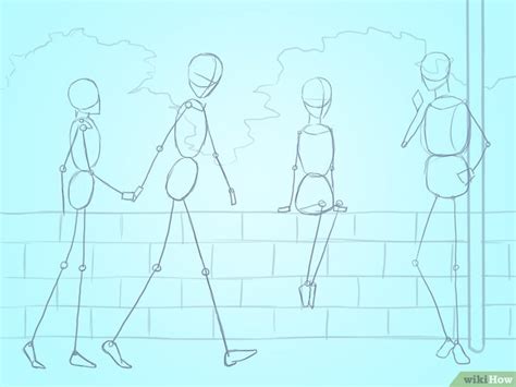 3 Modi per Disegnare le Persone - wikiHow 236x177 how to draw a person looking up.