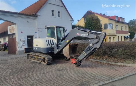 Terex Tc75 Mini Excavator For Sale Czechia Praha 19 Qv33641