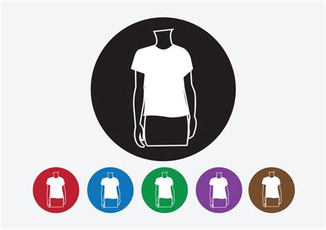 Apparel Shirt And T Shirt Icon Clothing Icons 644335 Vector Art At Vecteezy