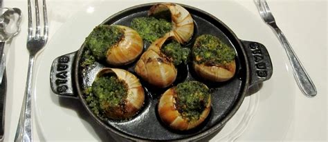 Escargot Traditional Snail Dish From France Western Europe