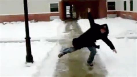 Funny Accidents In The Snow Video Abc News