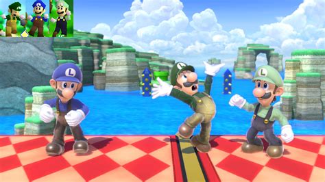 Fury Shadow Recolor Luigi In 2021 Smash Bros Recolor