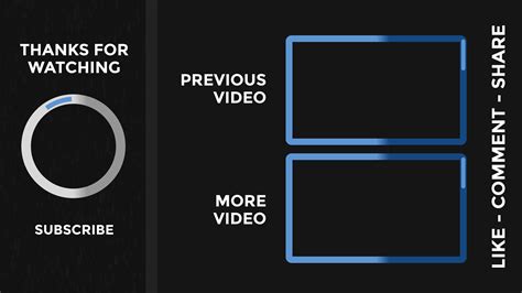 Outro Screen Stock Video Footage For Free Download