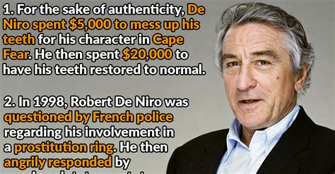 40 Wiseguy Facts About Robert De Niro