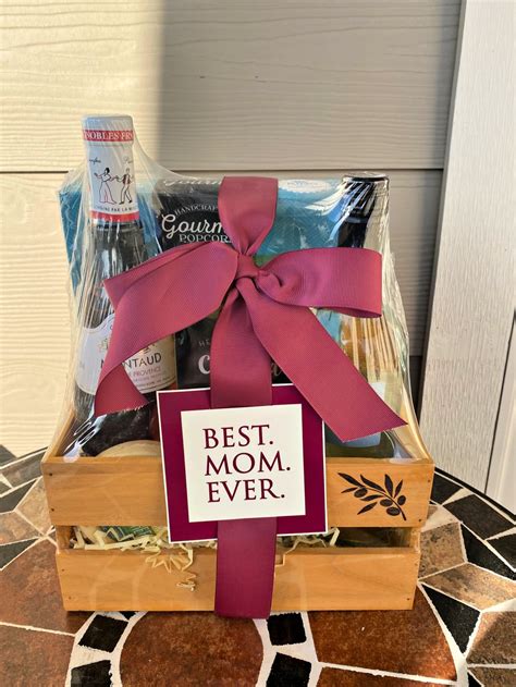 Let Mom Know Her Gift Basket is On It's Way from GourmetGiftBaskets.com