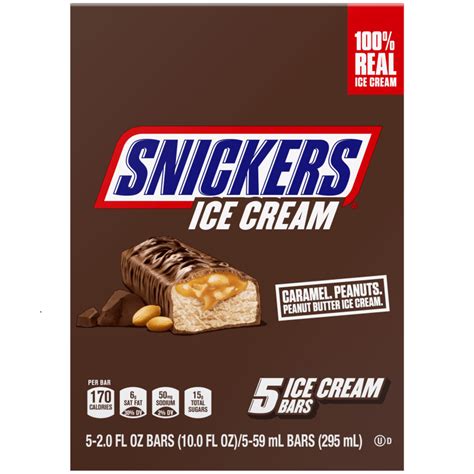 SNICKERS Ice Cream Bars Oz Count Box SNICKERS