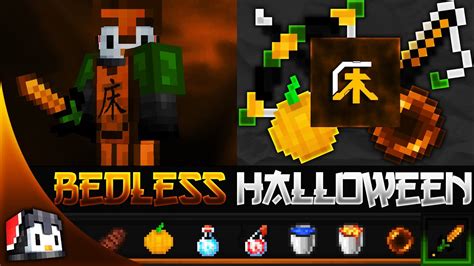 Bedless Halloween 60k 16x Mcpe Pvp Texture Pack By