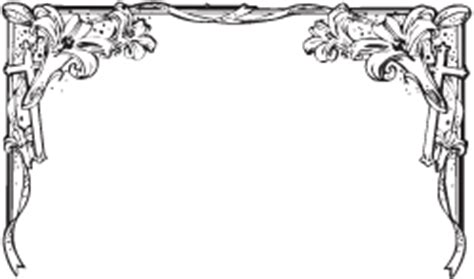 Gravemarker Clip Art Examples of flower-borders | Memorial ... Simple vintage vector frame isolated on white background.
