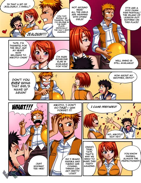 Manga Commission Mai Hime Page By Jadenkaiba On Deviantart