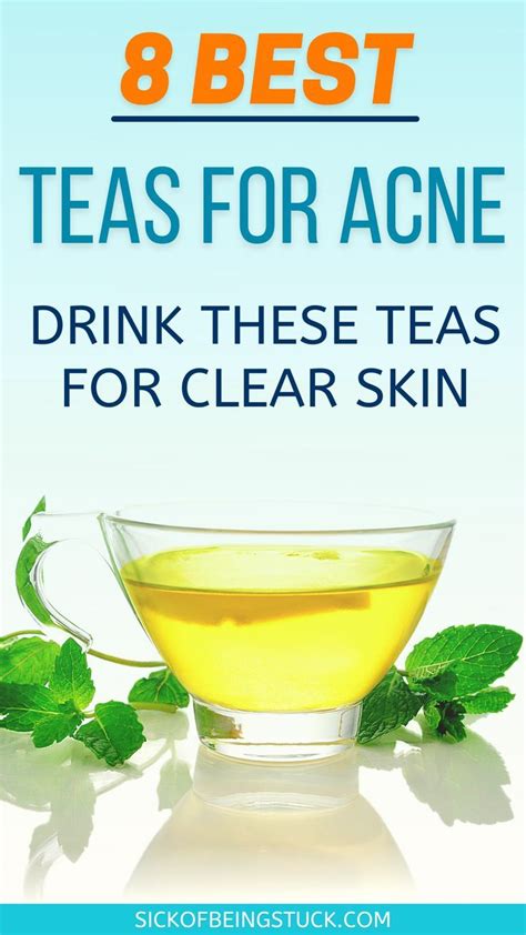 Skin Care Tips 8 Best Teas For Acne In 2021 Acne Acne Drink