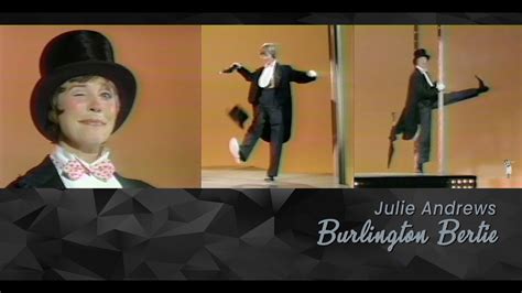 Burlington Bertie 1972 Julie Andrews Youtube