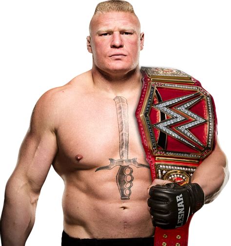 Brock Lesnar Universal Champion Brock Lesnar With Universal Clip Art