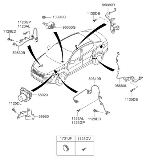 589204c870 Genuine Kia Abs Control Unit