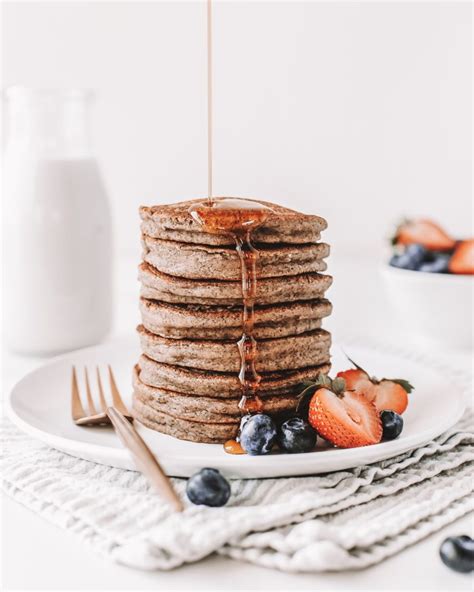 Fluffy Vegan Buckwheat Pancakes Recipes Healthiir