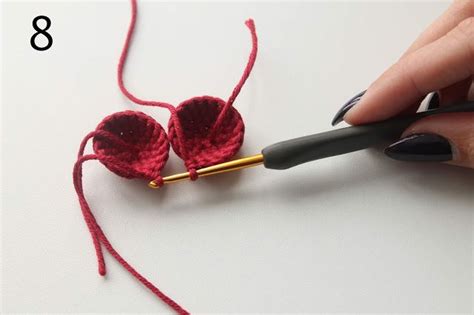 Easy Crochet Heart Free Pattern Knitted Story Bears Crochet Heart
