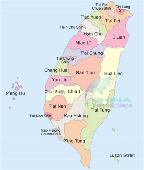 Taiwan Map Map Of Taiwan Taiwan Maps