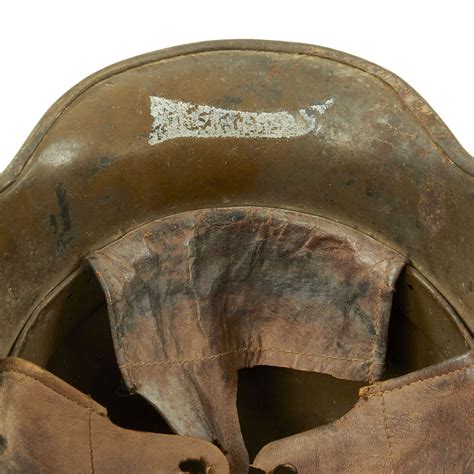 Original Rare Austro Hungarian Wwi M18 Hungarian Helmet By Berndorfe