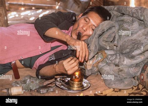 Inhalation Of Opium Hi Res Stock Photography And Images Alamy