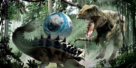 Dinosaur Jurassic World Concept Art