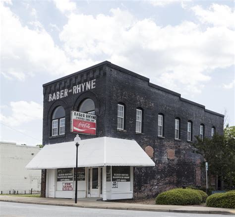 The renovated Baber-Rhyne Drug Store in Spartanburg, South Carolina, a