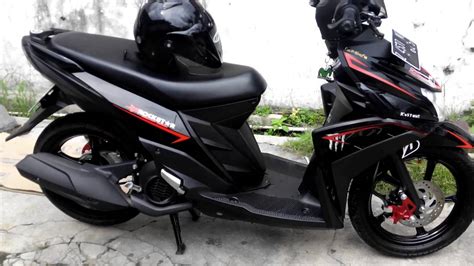 Yamaha mio m3 di modifikasi sederhana - YouTube