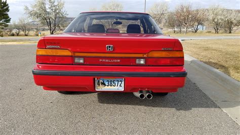 No Reserve 20k Mile 1988 Honda Prelude 20si 4ws For Sale On Bat