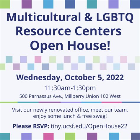 Multicultural And Lgbt Resource Center Open House Lgbt Resource Center
